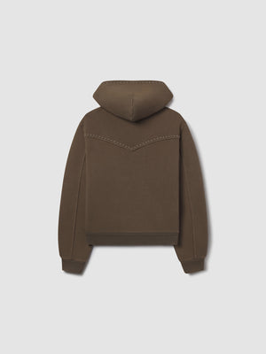 Studded Rodeo Fleece Full-Zip