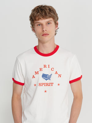 American Spirit Ringer Tee