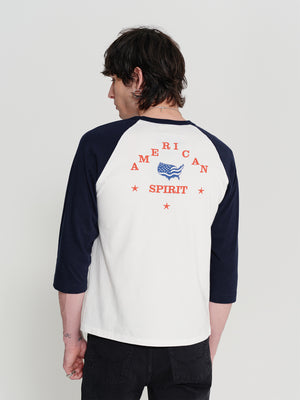 American Spirit Baseball Tee