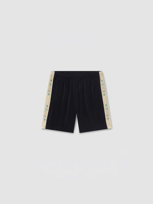 Sunset Velour Track Short
