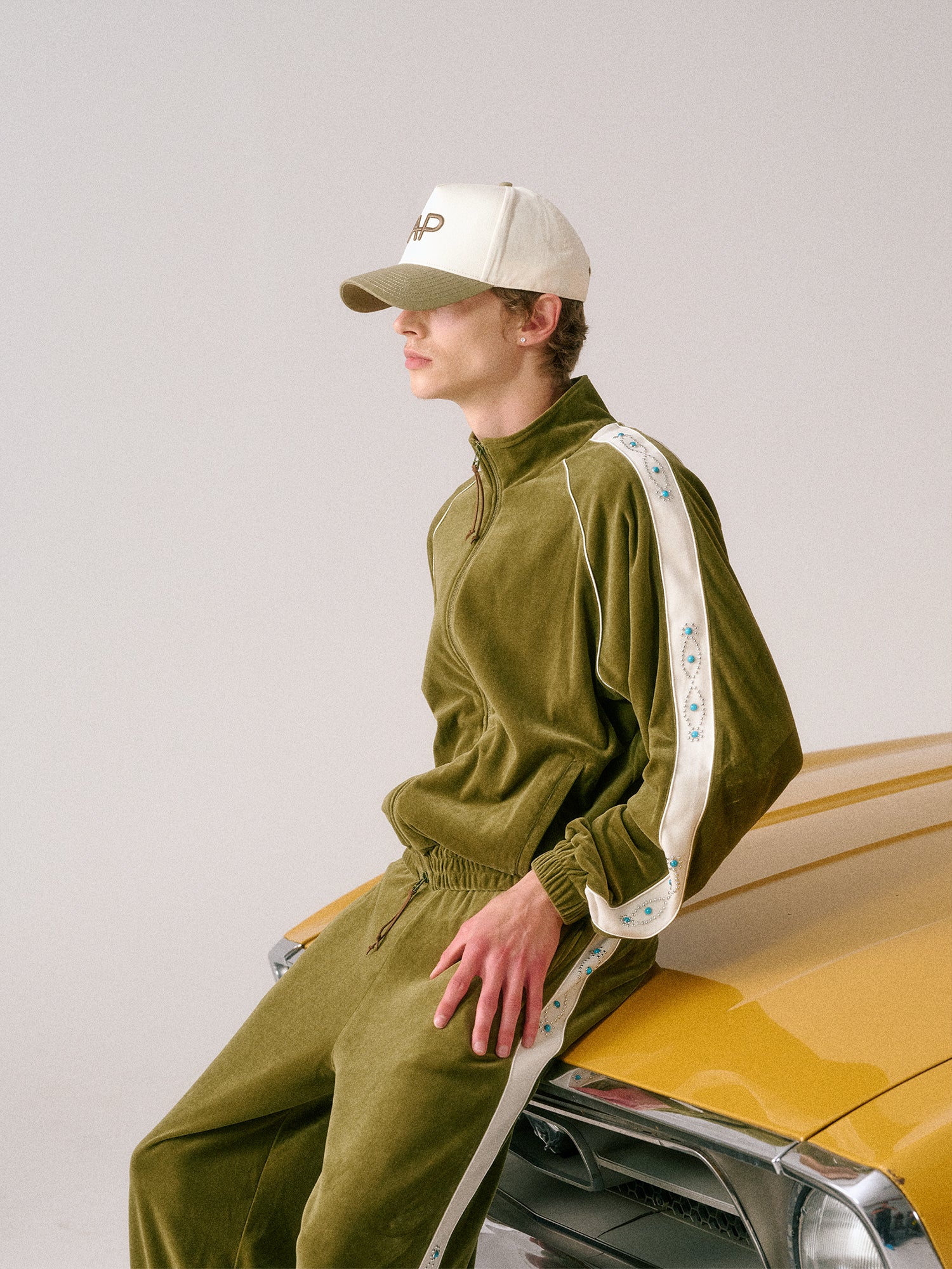 Sunset Velour Track Jacket – Austin Post