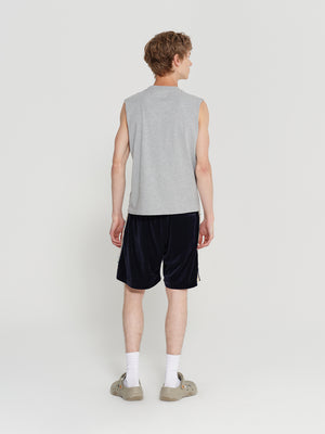 Sunset Velour Track Short