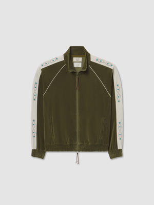 Sunset Velour Track Jacket
